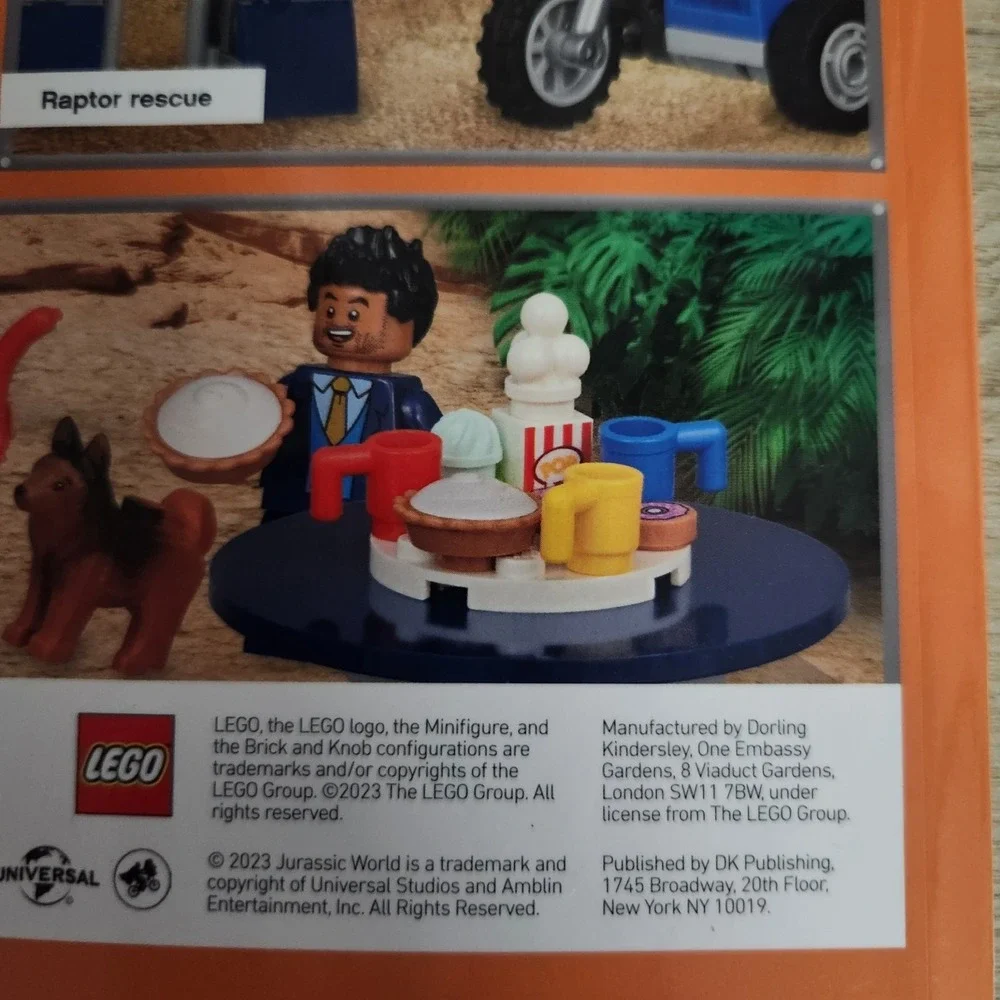 LEGO Jurassic‎ World Build Your Own Adventure Book